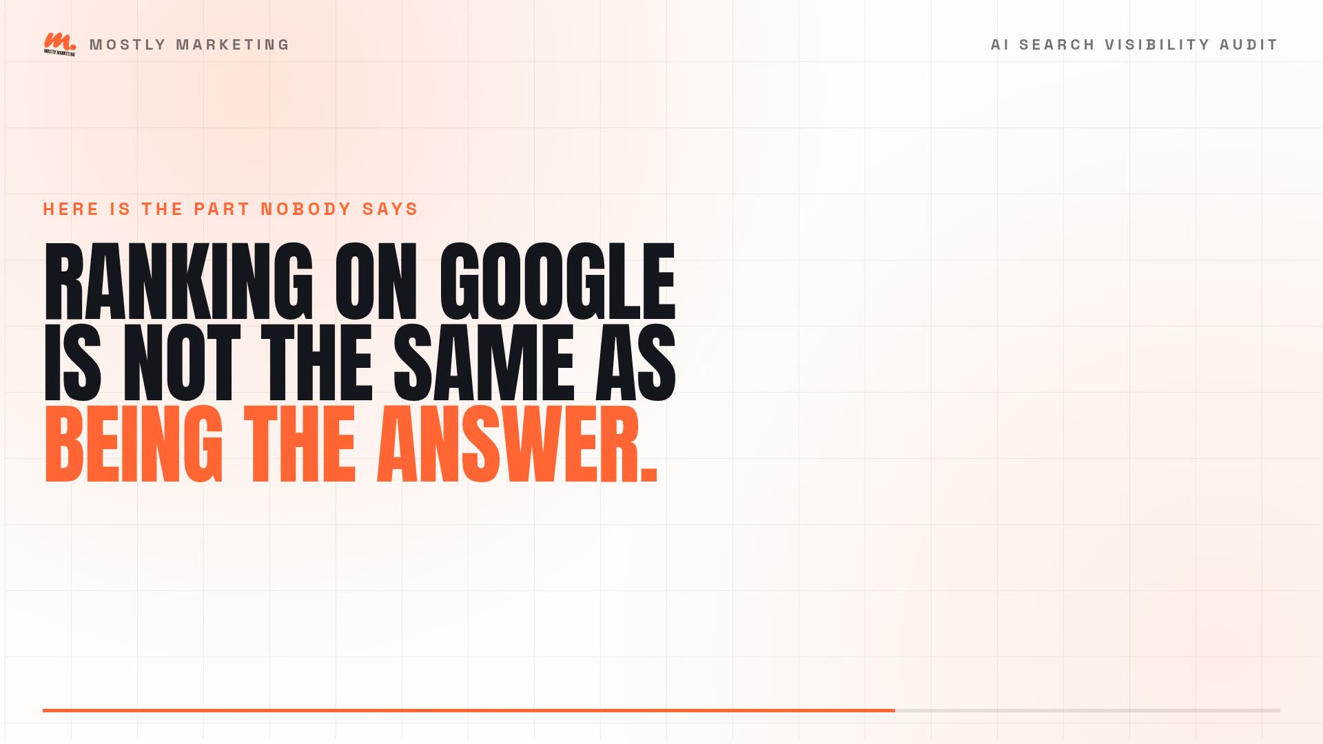 Ranking Is Not the Same as Being the Answer